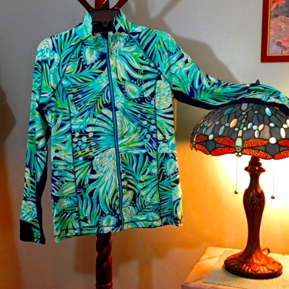 Lilly Pulitzer Jackets & Blazers - Lilly Pulitzee Jacket - Full Zip Party Like a Flock Star Size Small EUC